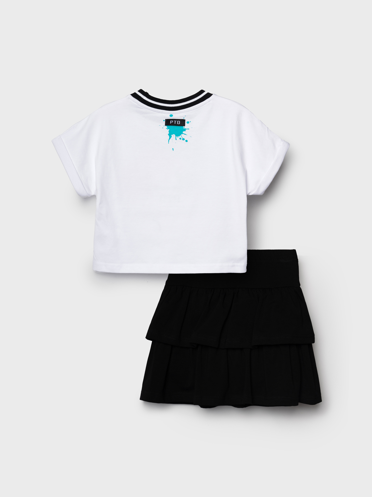 Футболка и юбка-шорты PlayToday 12622248 - фото 8