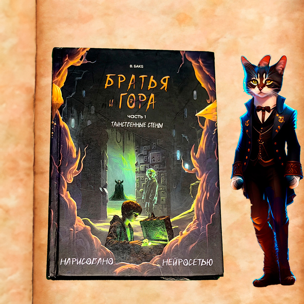 Книга В.БАКS Братья и гора Часть 1 Таинственные стены - фото 1