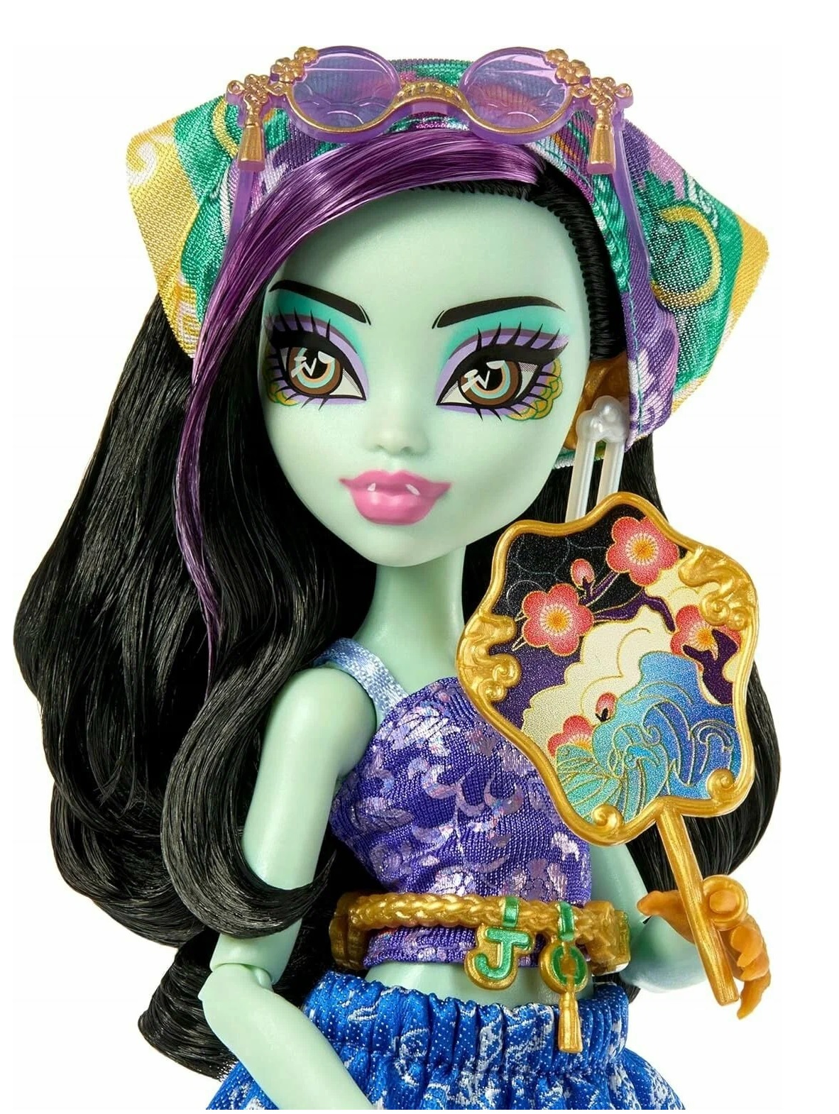 Кукла модельная Mattel Monster High Джинафаер Лонг с чемоданом высота 30 см JDR52 - фото 3