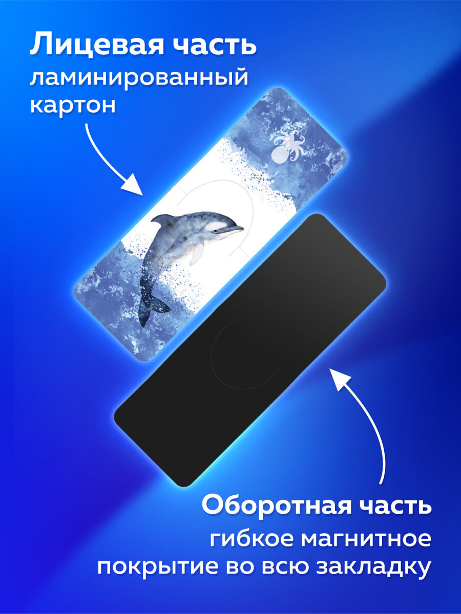 Магнитная закладка Brauberg 6 шт. - фото 2