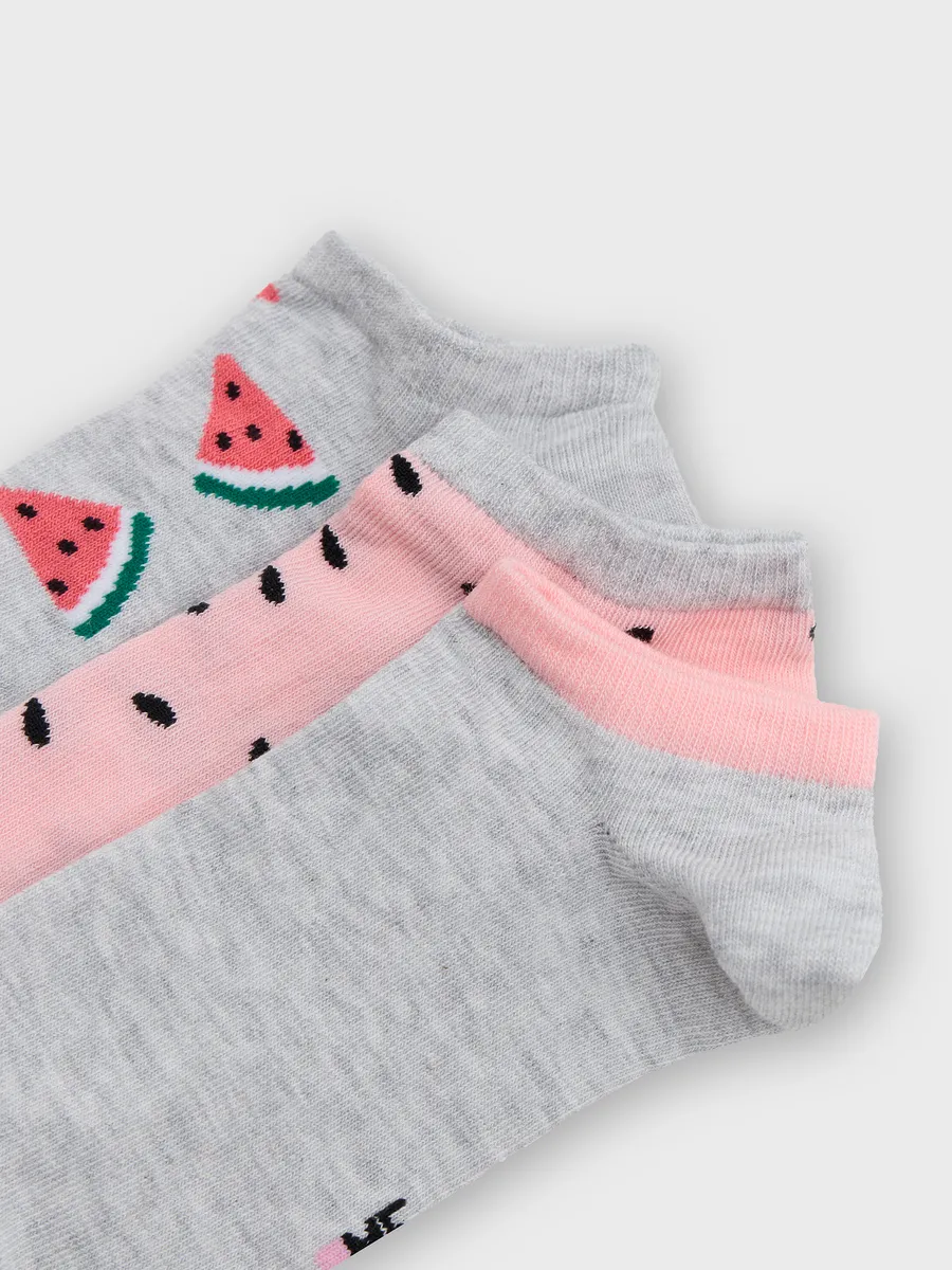 Носки 3 пары Mark Formelle (Марк Формэль) 406A-2369/св.серый меланж /розовый/ - фото 6