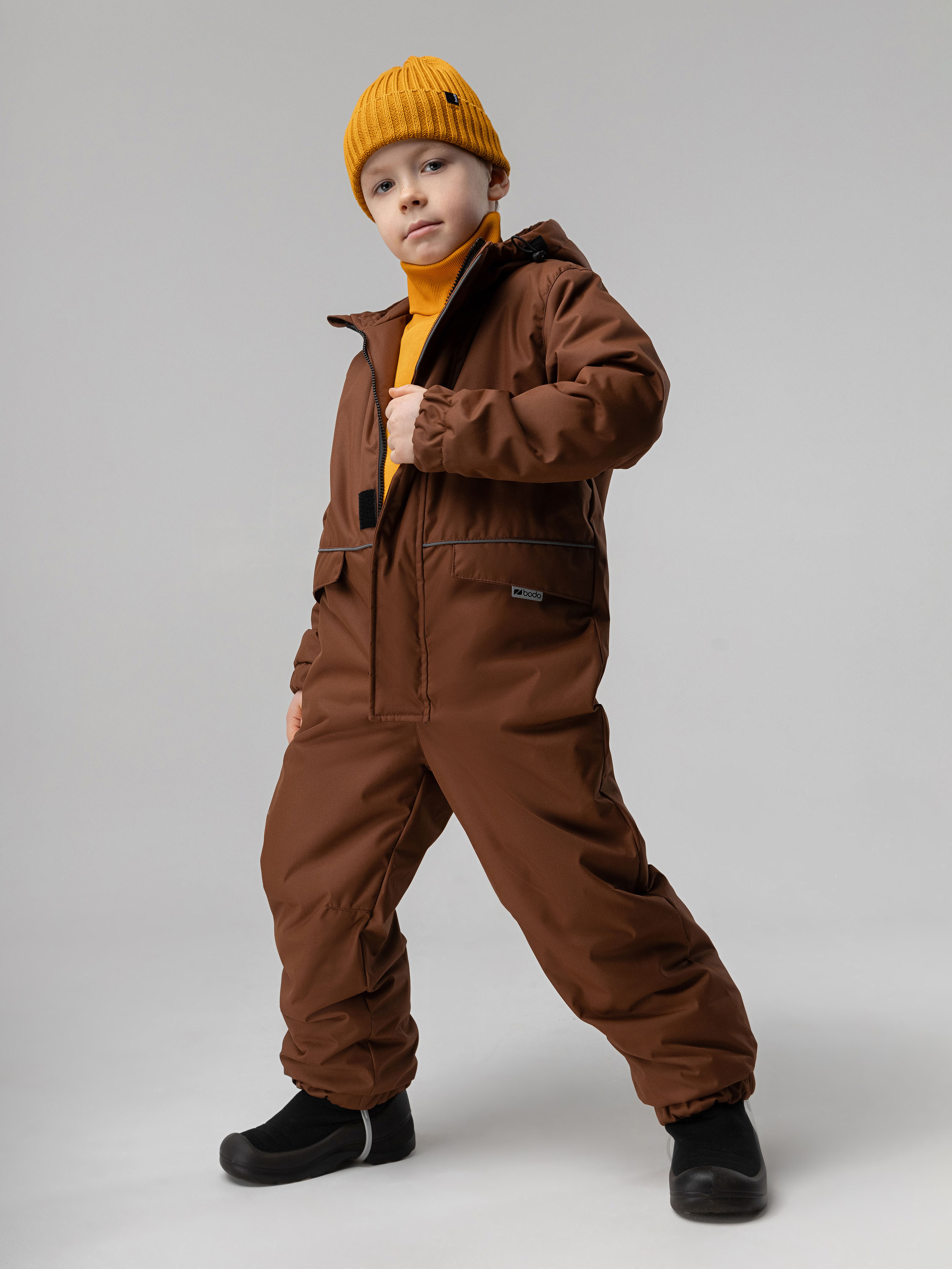 Комбинезон Bodo 35-8МU_коричневый - фото 1