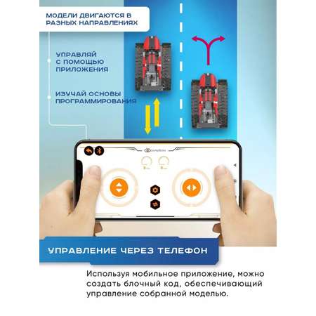 Конструктор LampStory Technic Конструктор 5 в 1 с пультом электронный 401 дет.