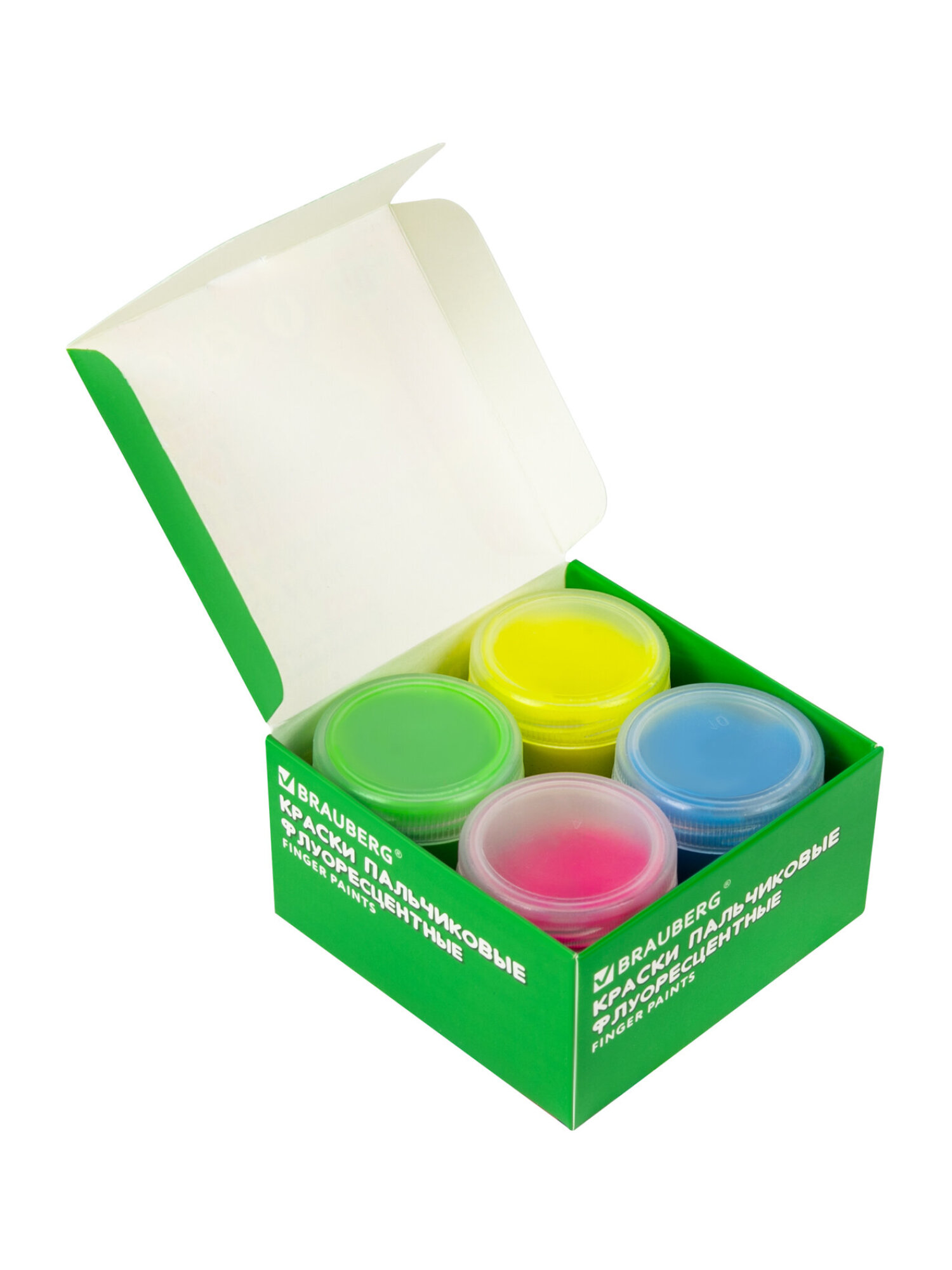 Краски пальчиковые Brauberg 4 цв. - фото 11