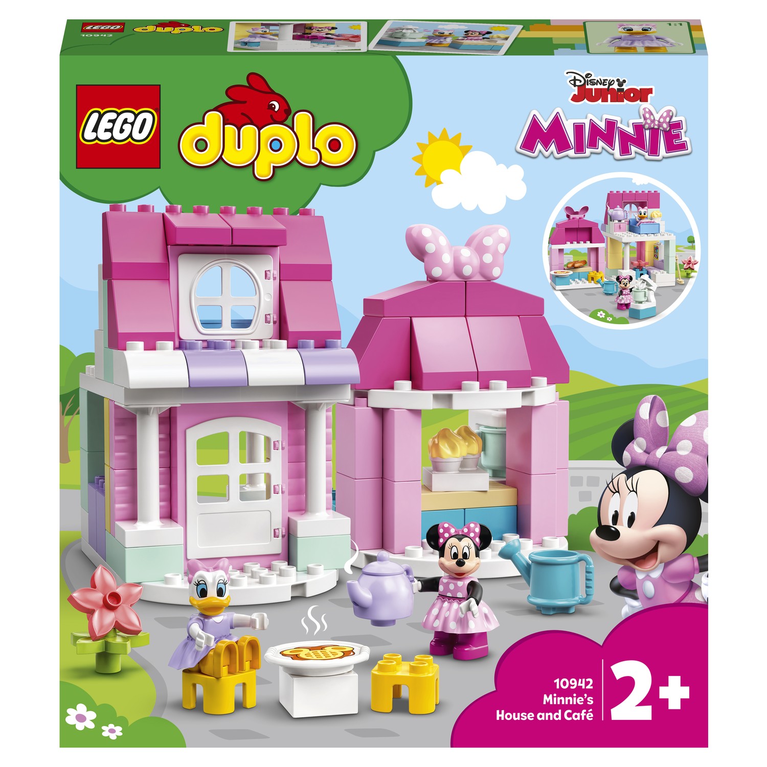 Конструктор LEGO DUPLO Дом и кафе Минни блочный - фото 2