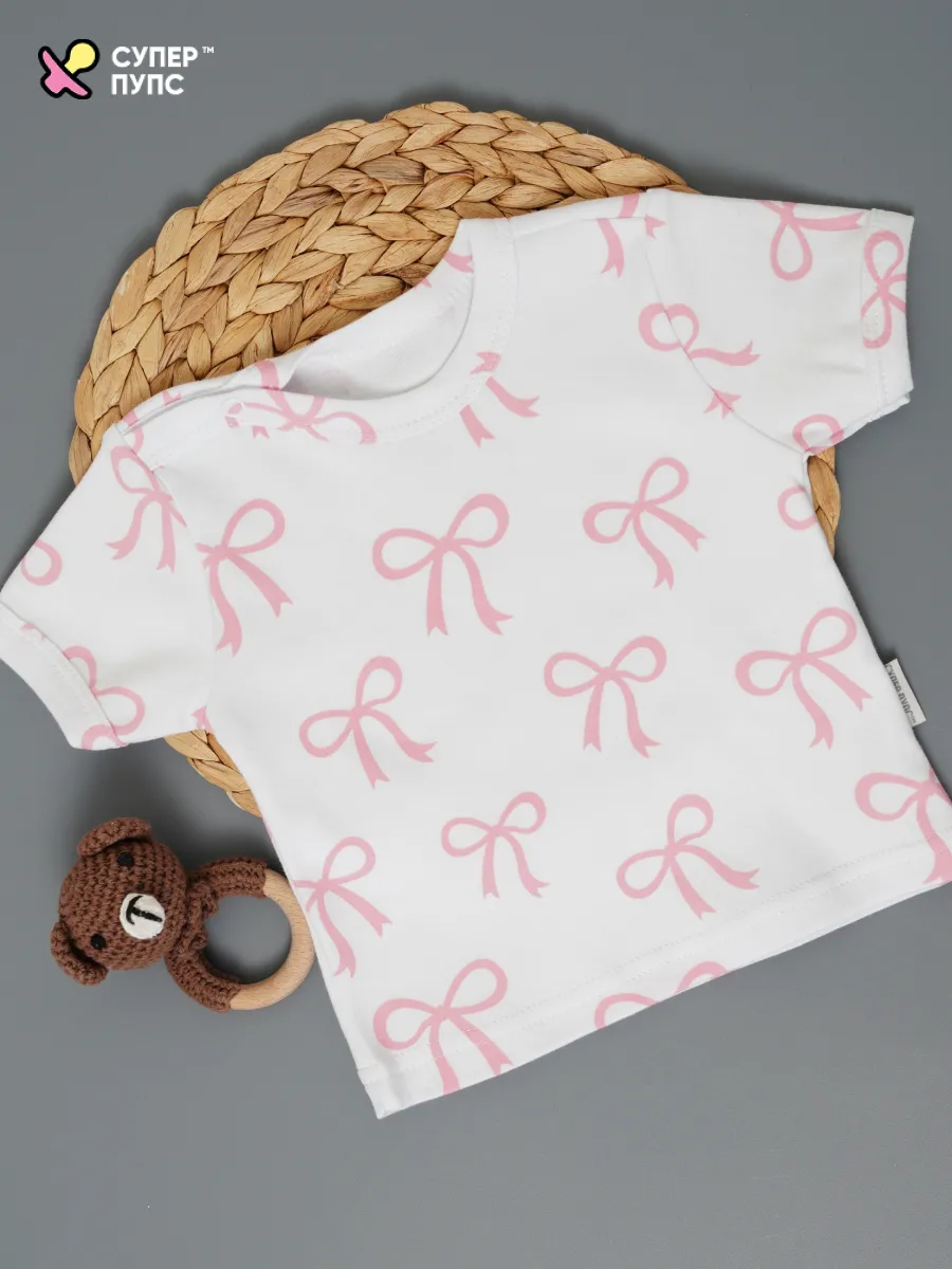 Футболка 4 шт Супер Пупс нбр/4пр/футб/КН/2026/девочка - фото 19