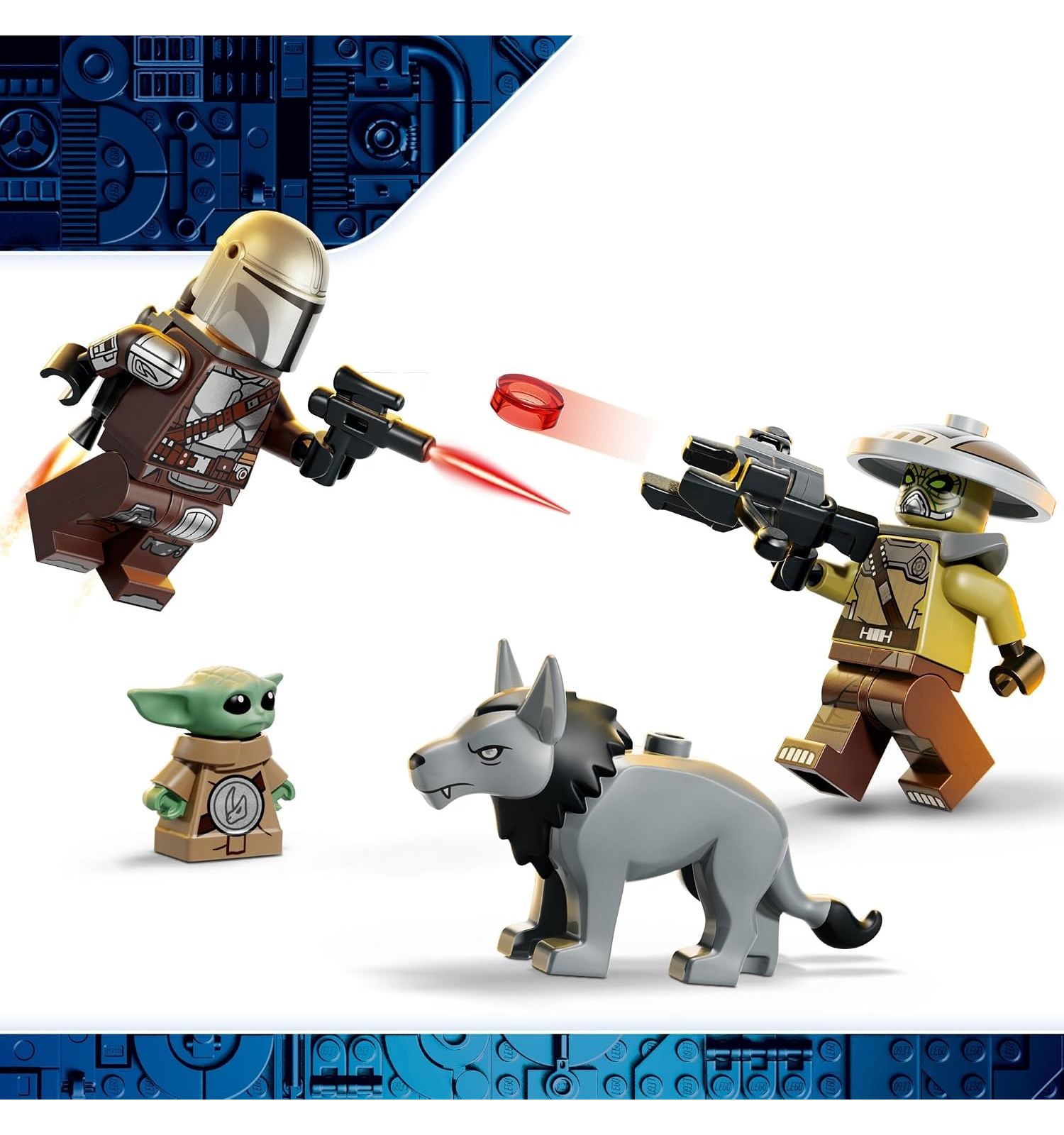 Конструктор LEGO Star Wars Дроид-страж дворца хатта 415 дет. - фото 4