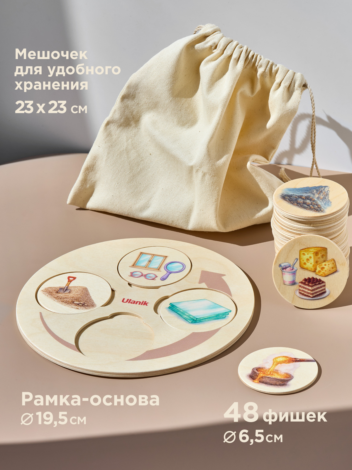 Настольная игра Ulanik Что из чего сделано - фото 9