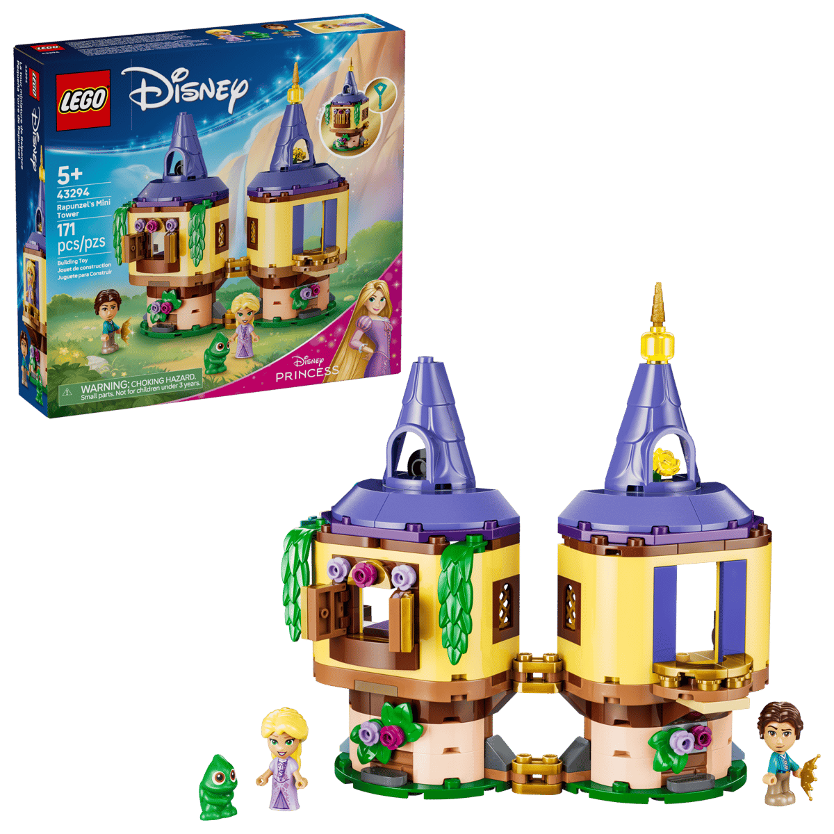 Конструктор LEGO Disney Мини башня Рапунцель 171 дет. - фото 1