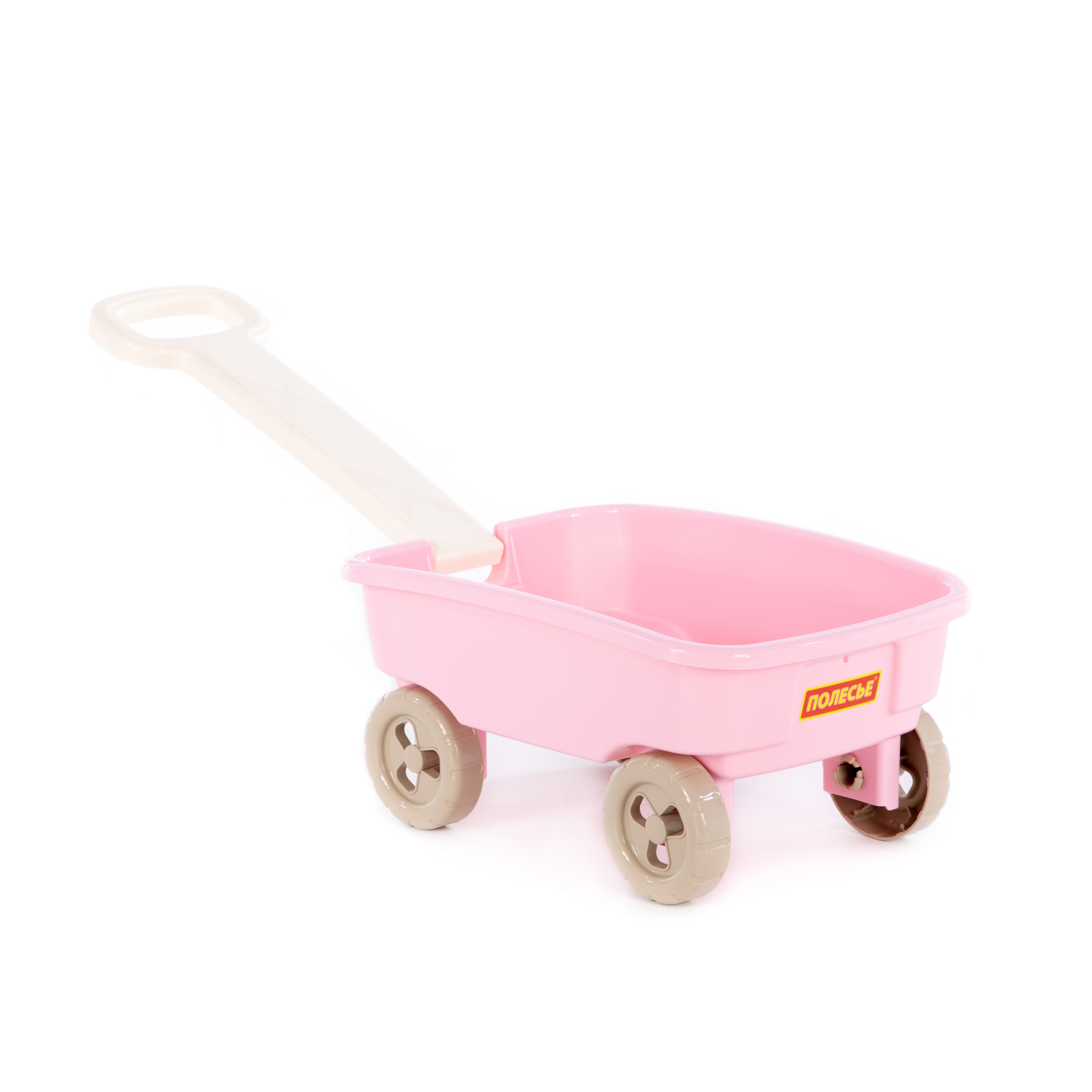 Тележка Полесье с ручкой 1 предм. - фото 5