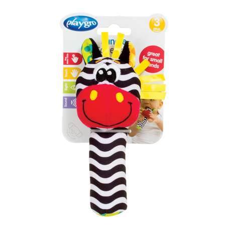 Игрушка-пищалка Playgro Зебра