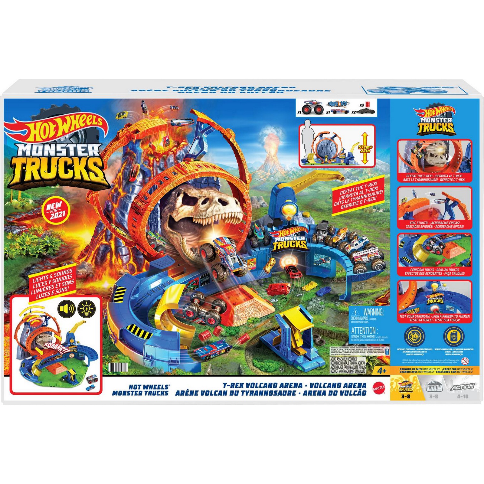 Трек Hot Wheels Вулкан Арена GYL14 - фото 2
