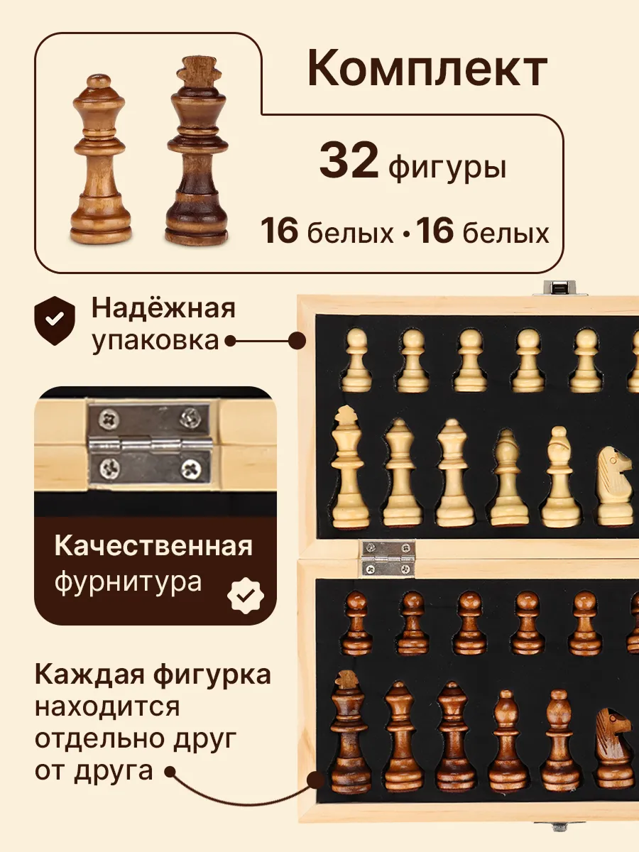 Настольная игра Рыжий кот Шахматы магнитные - фото 2