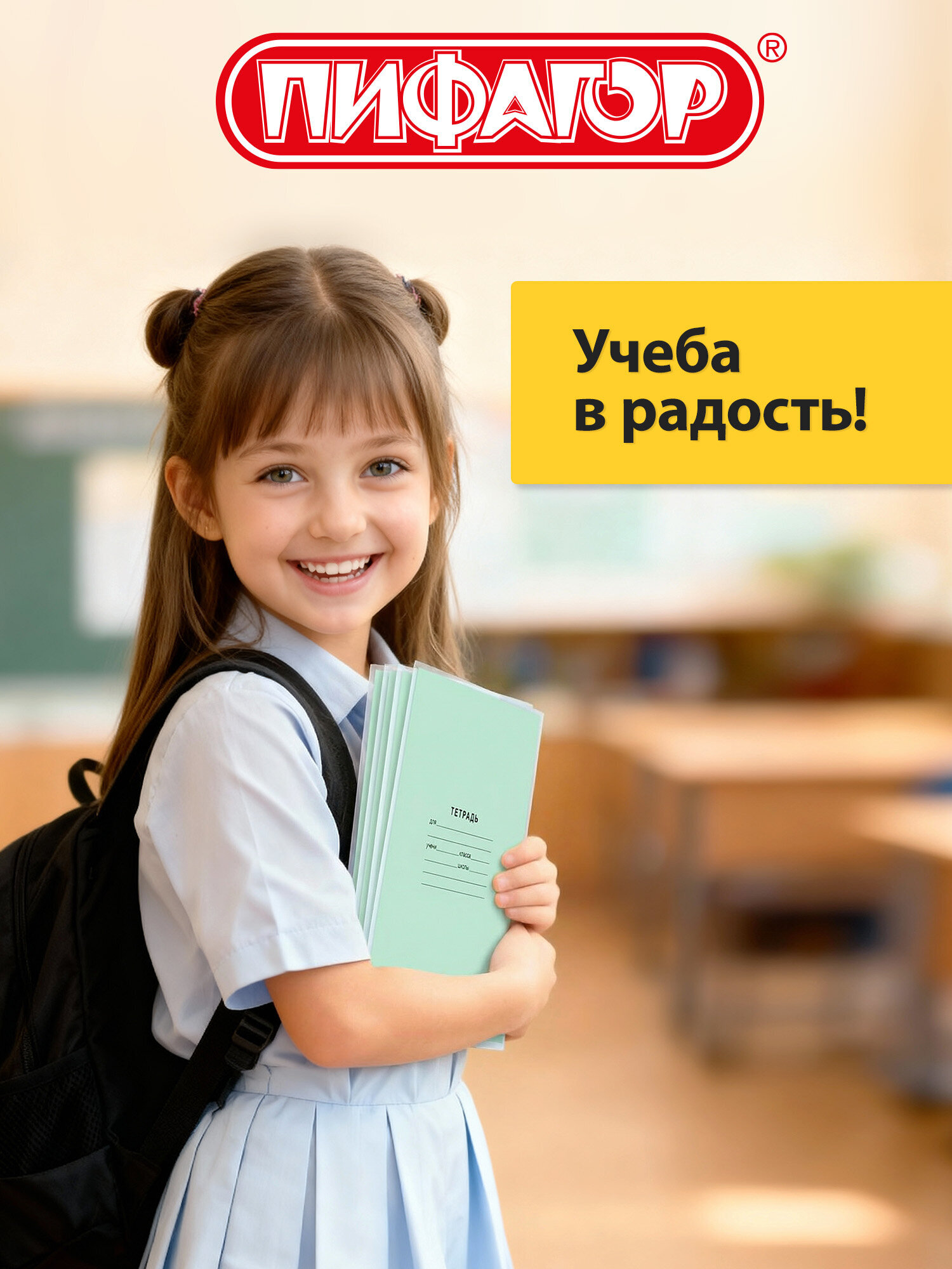 Обложка Пифагор 34.6 x 20.8 см 10 шт. - фото 7