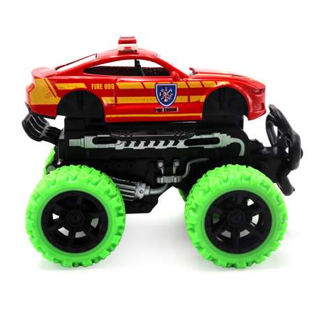 Пожарная машина Funky Toys зеленый