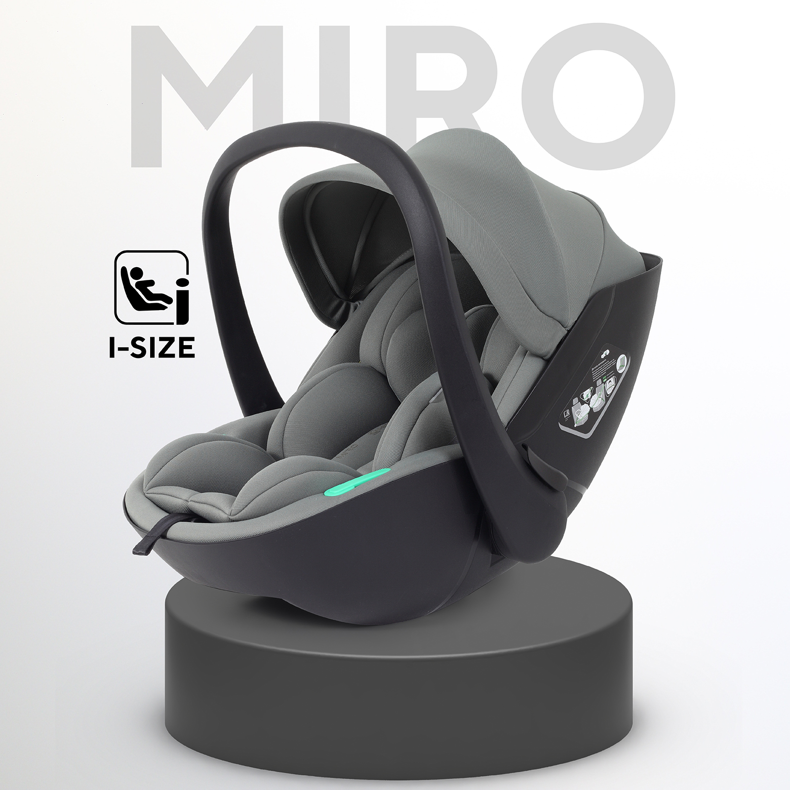 Изображение товара Автокресло Rant Miro 0 (0 -13 кг) зеленый