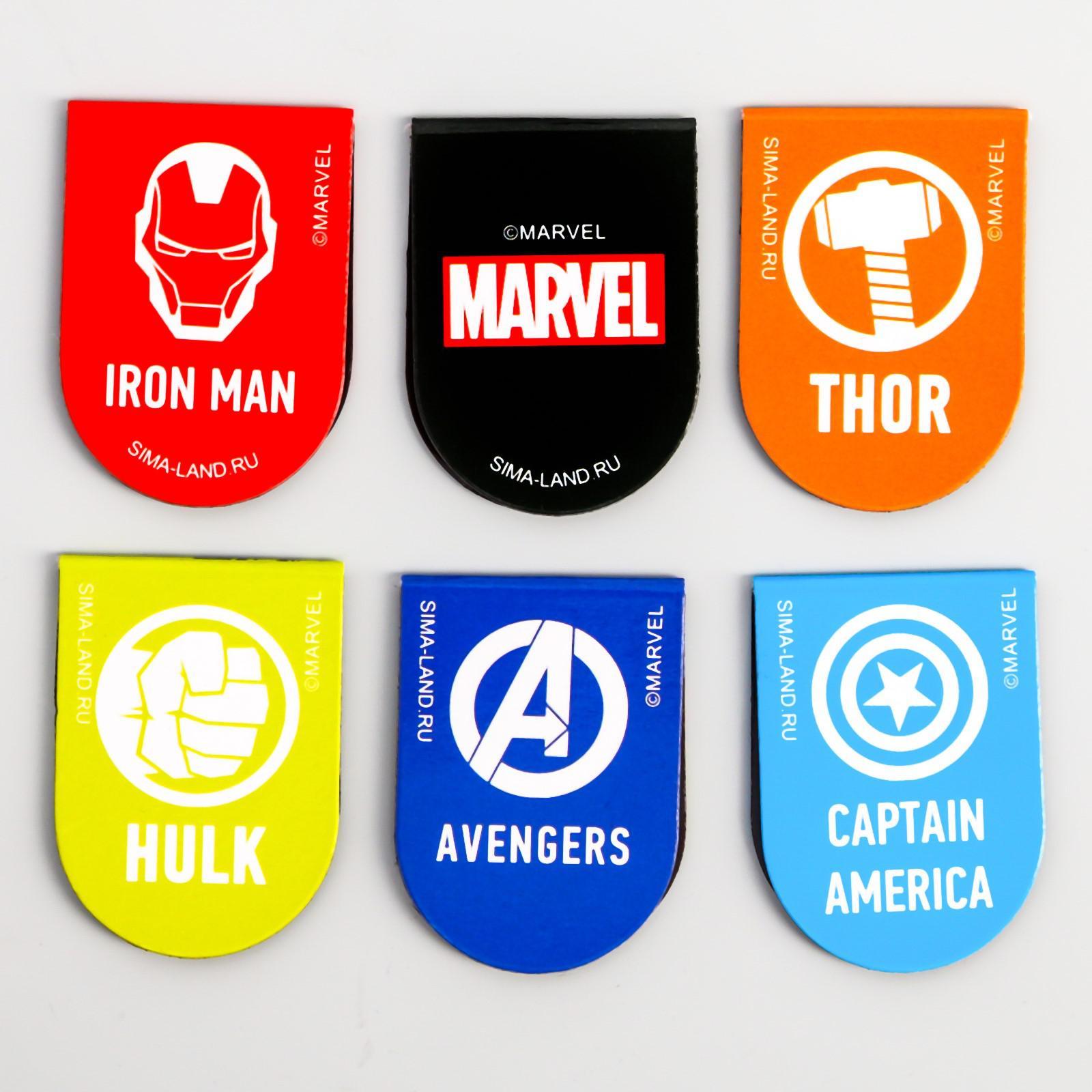 Магнитная закладка Marvel - фото 2