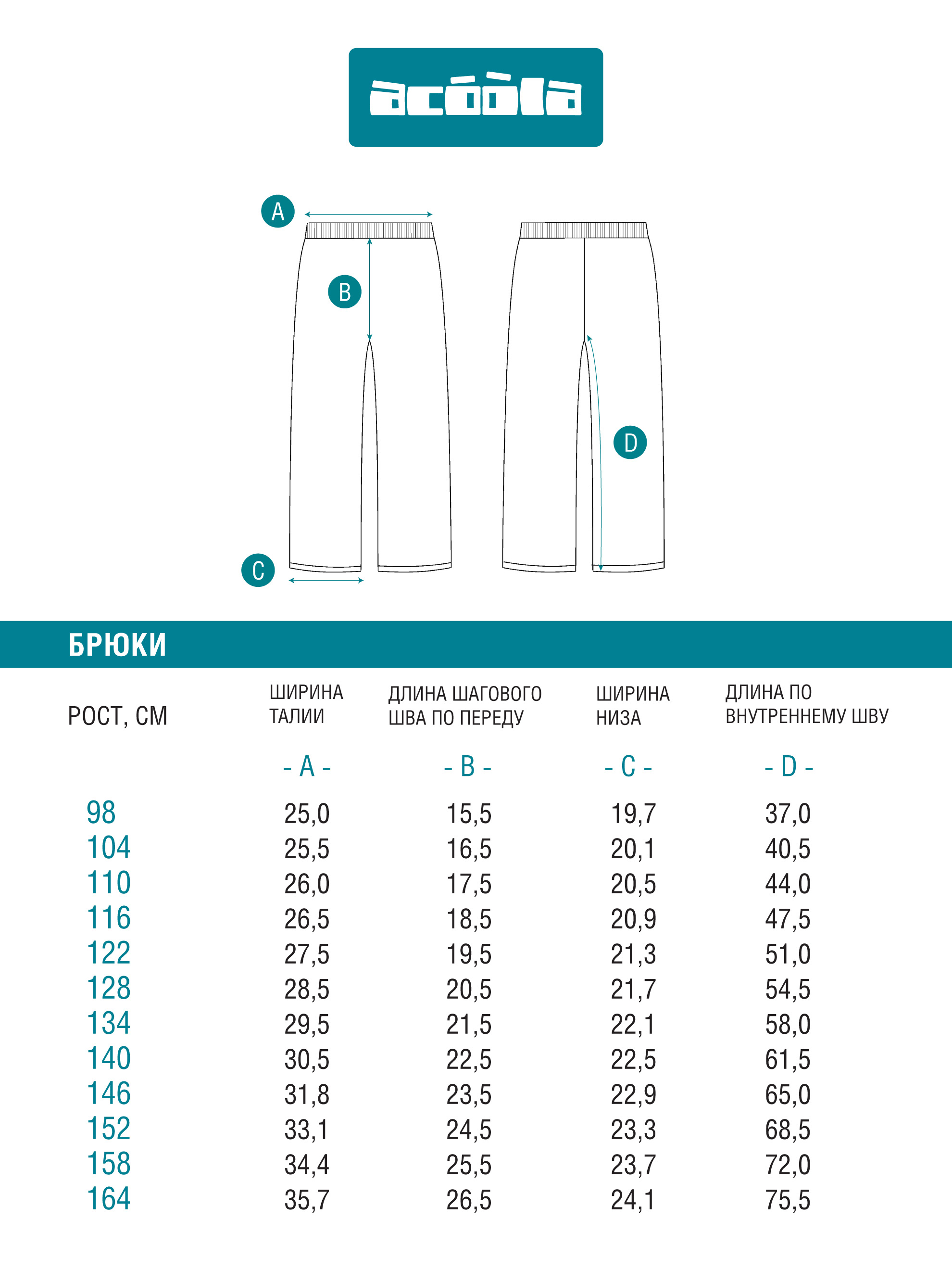Брюки Acoola 20230160043_0093576 - фото 4