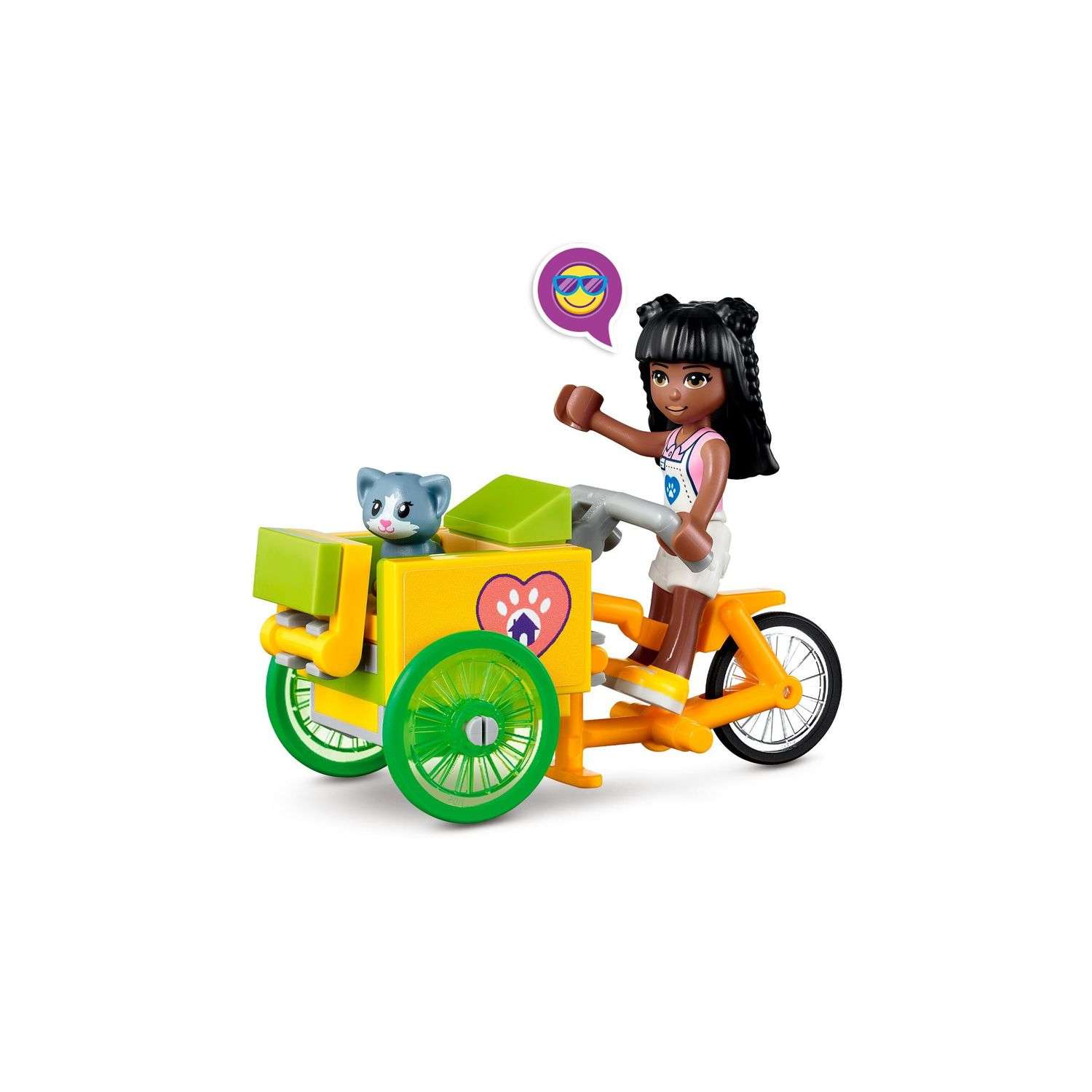 Конструктор LEGO Friends Кафе-приют для животных блочный - фото 6