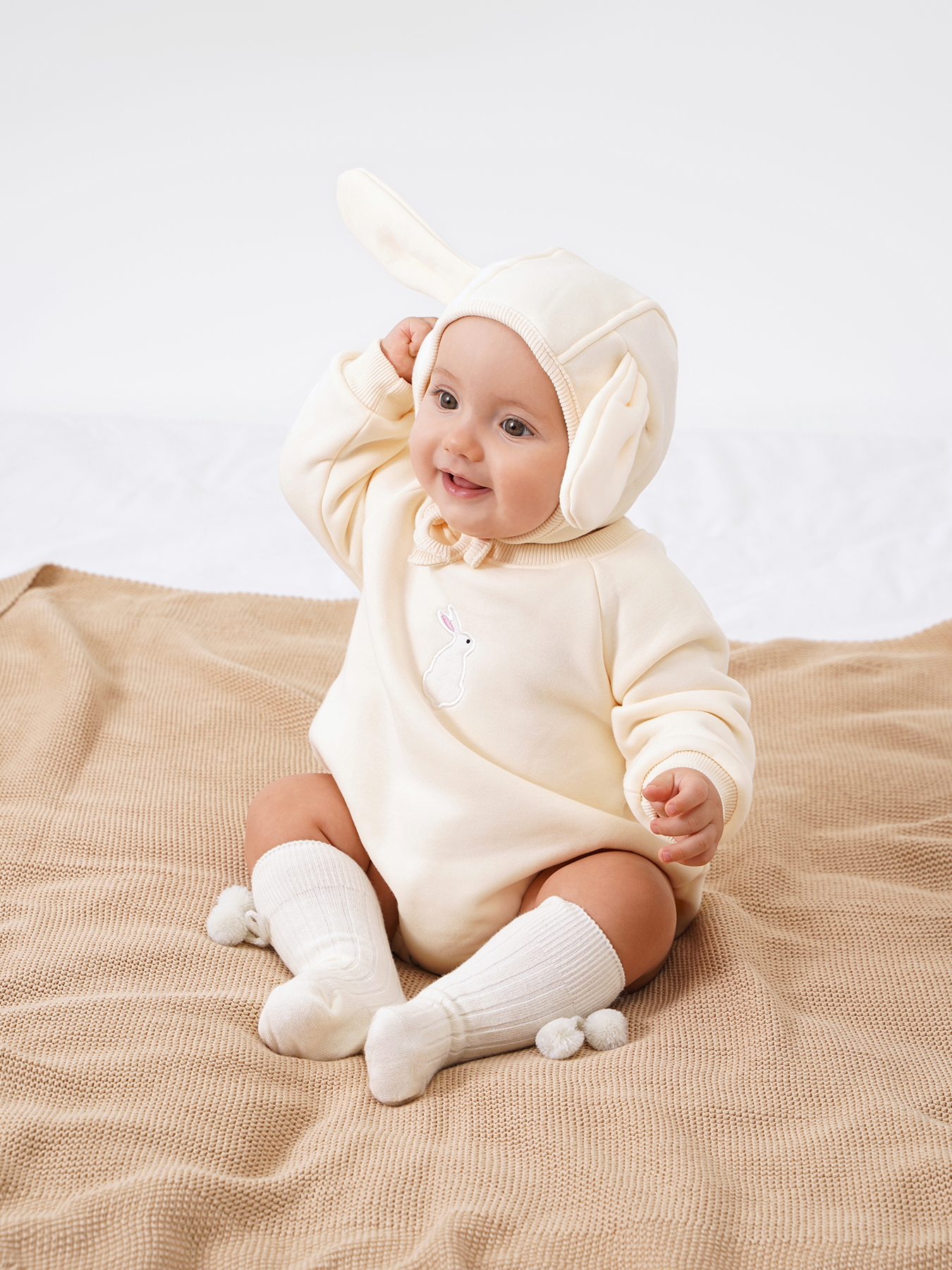 Носки Happy Baby 88245-0_milky - фото 9