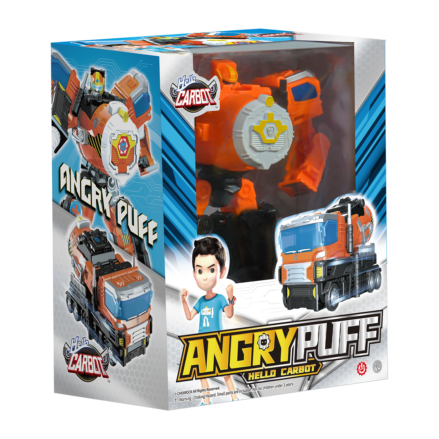 Игровой набор Hello Carbot Трансформер AngryPuff 16 см S7 - фото 13