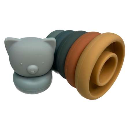 Игрушка AVK groups пирамидка Silicone pig