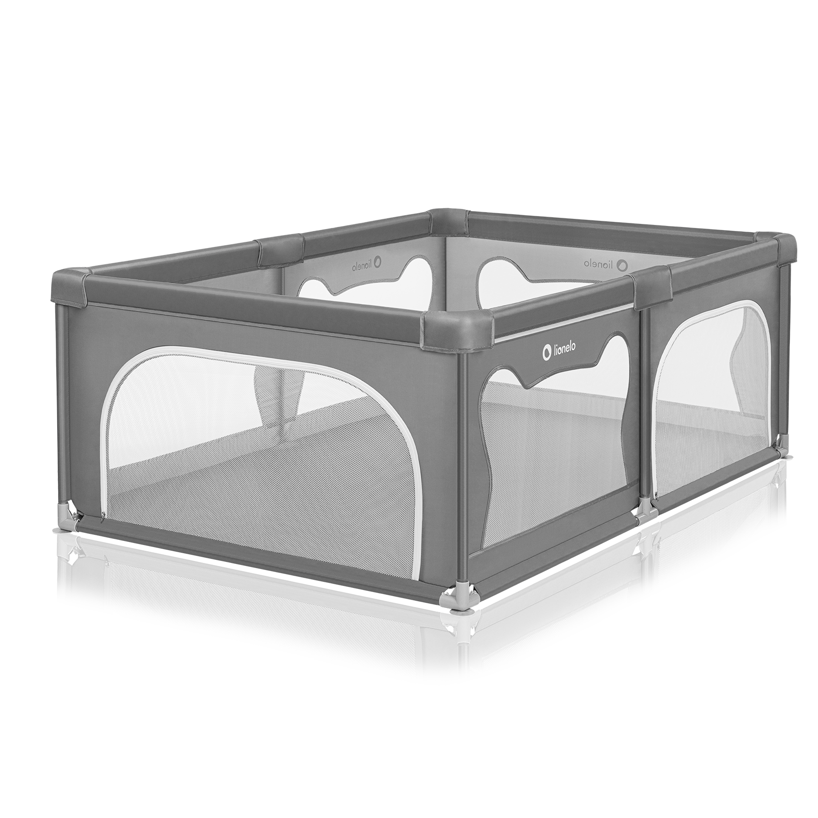 Манеж детский игровой большой Lionelo Willow Grey Concrete LO-WILLOW GREY CONCRETE - фото 10