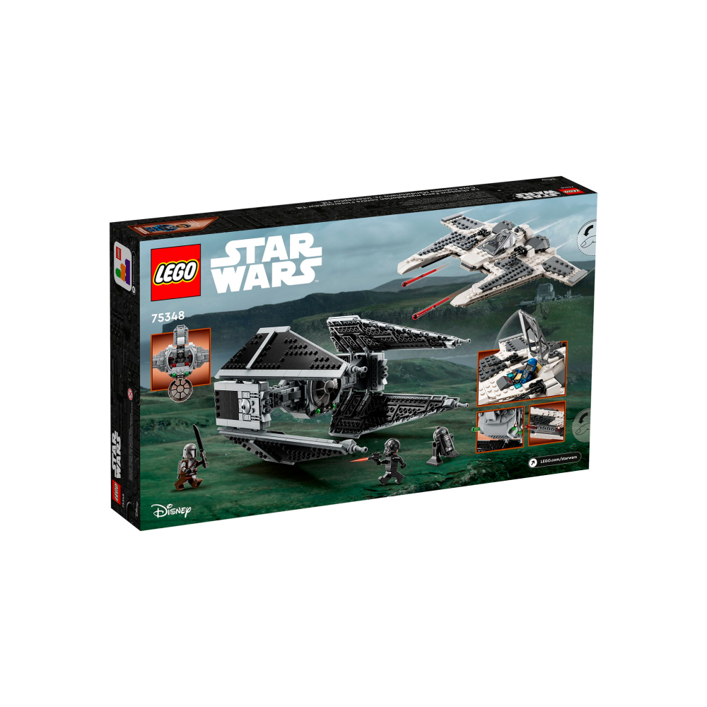 Конструктор LEGO Star Wars Истребитель Клык vs СИД 75348 1083 дет. - фото 2