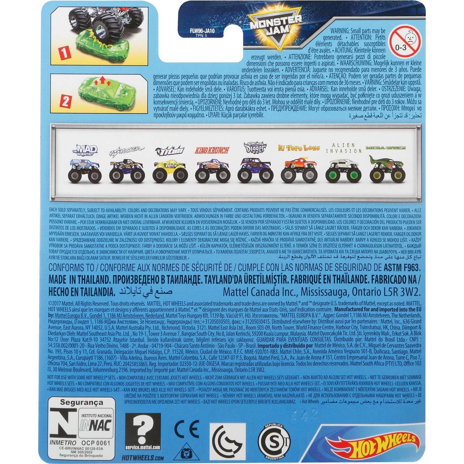 Автомобиль Hot Wheels 1:64 21572 - фото 3