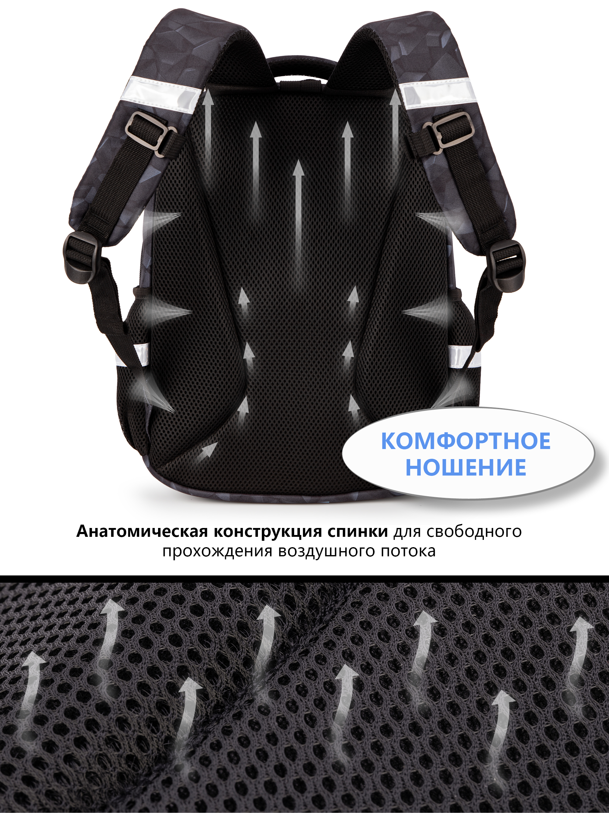 Рюкзак School Standard первокласснику набор 4 в 1 - фото 10