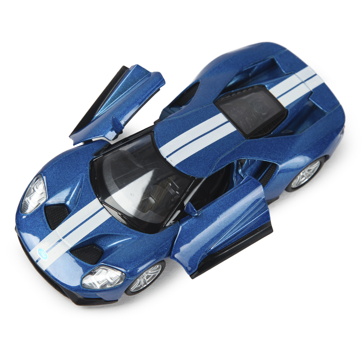 Автомобиль Mobicaro Ford GT with stripe 1:32 в ассортименте 544050C - фото 6