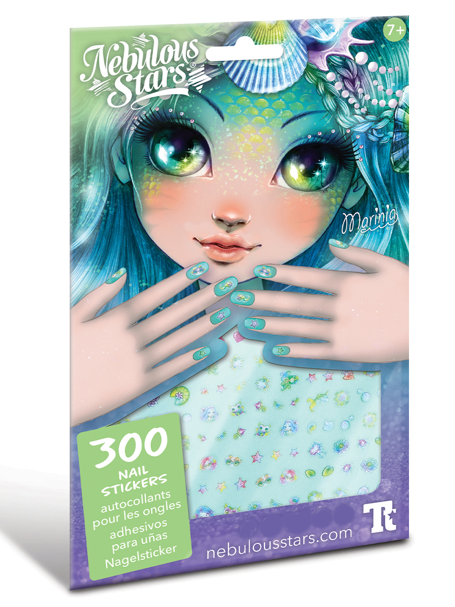 Набор наклеек для ногтей Nebulous Stars Мариния, 300 шт., 11459-3_NSDA - фото 3
