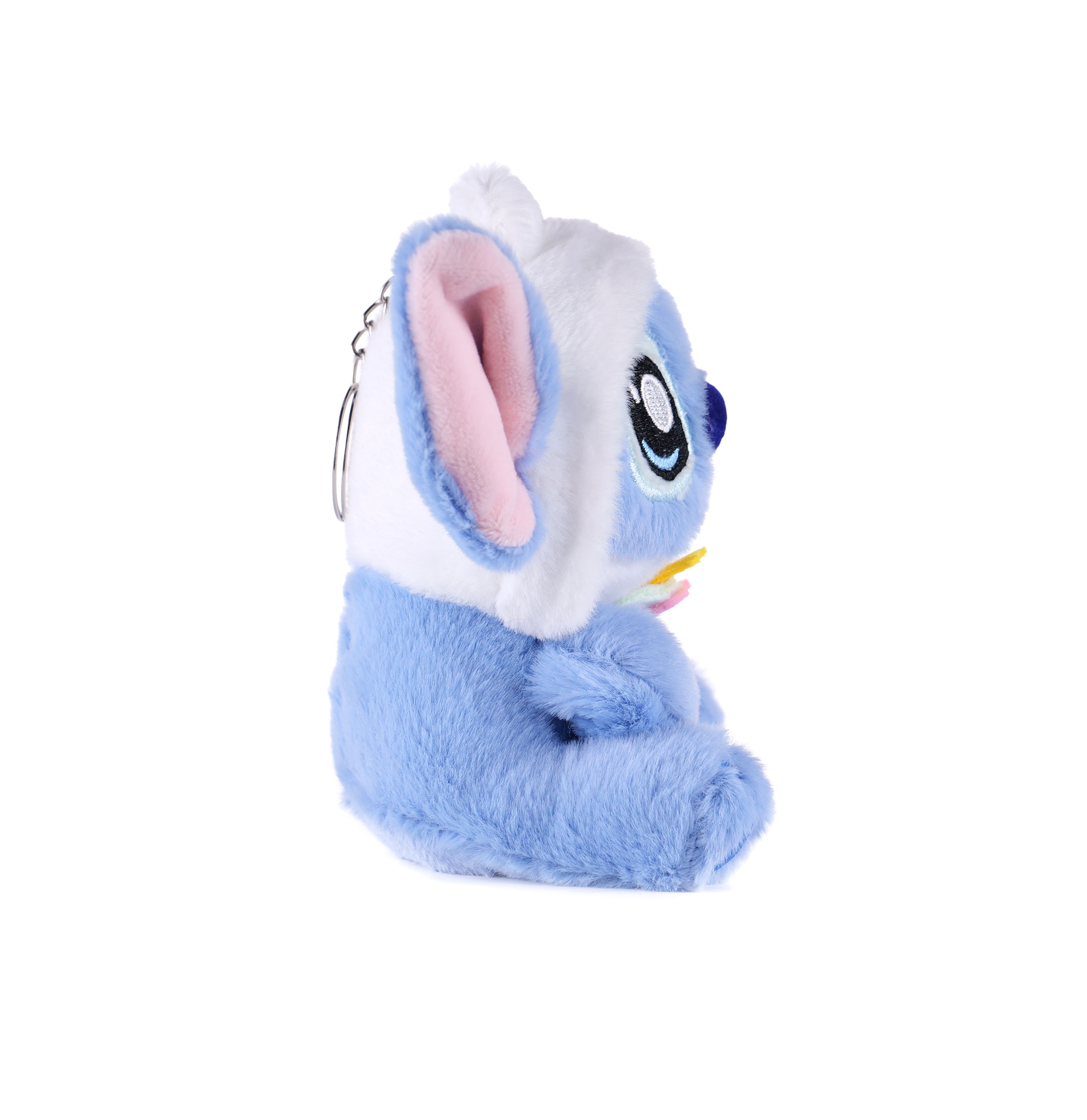 Игрушка мягкая Stitch Foooodies на цепочке синий - фото 9