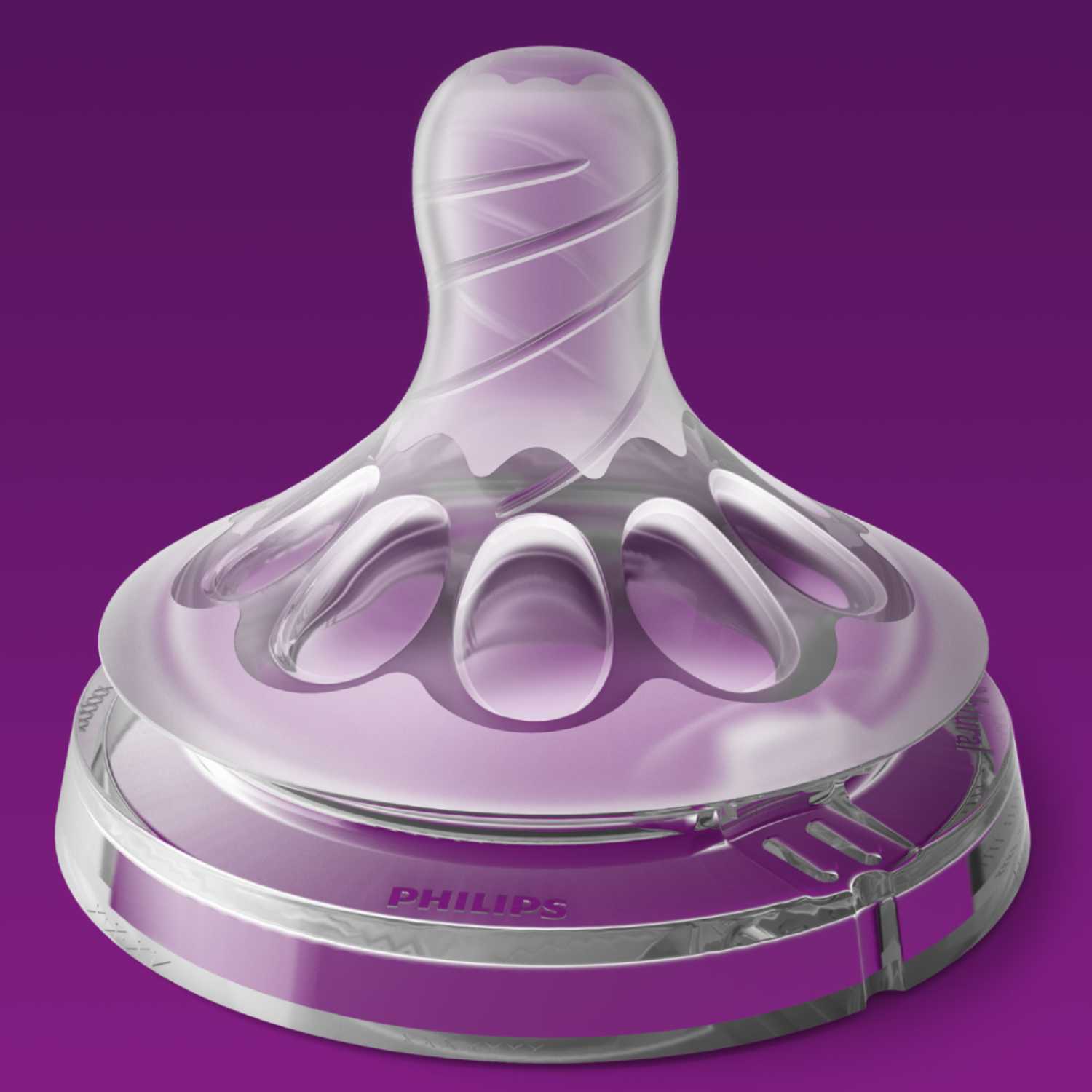 Соска Philips Avent Natural силикон (средний поток) 2 шт. - фото 4