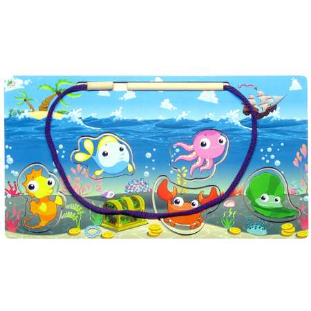 Игрушка Мастер игрушек рамка-вкладыш Рыбалка