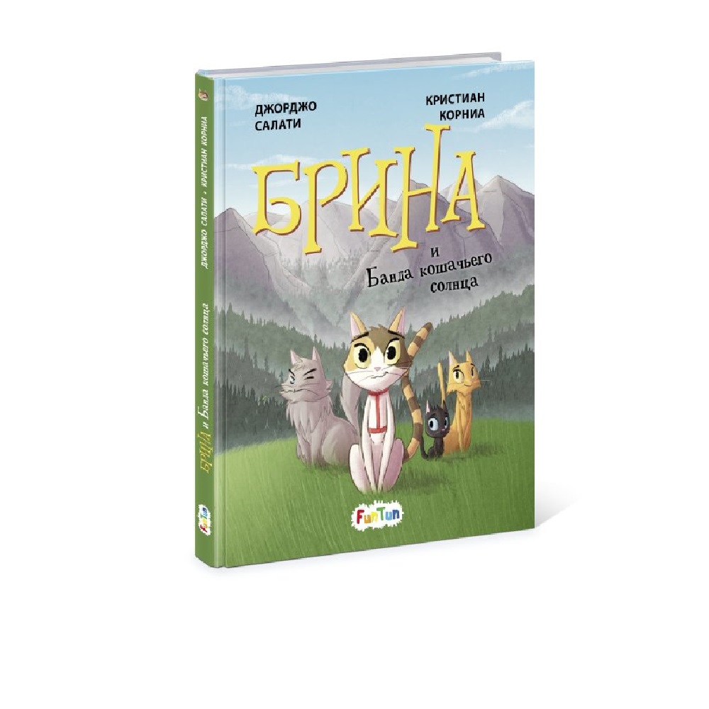 Книга FunTun Брина и Банда кошачьего солнца - фото 1
