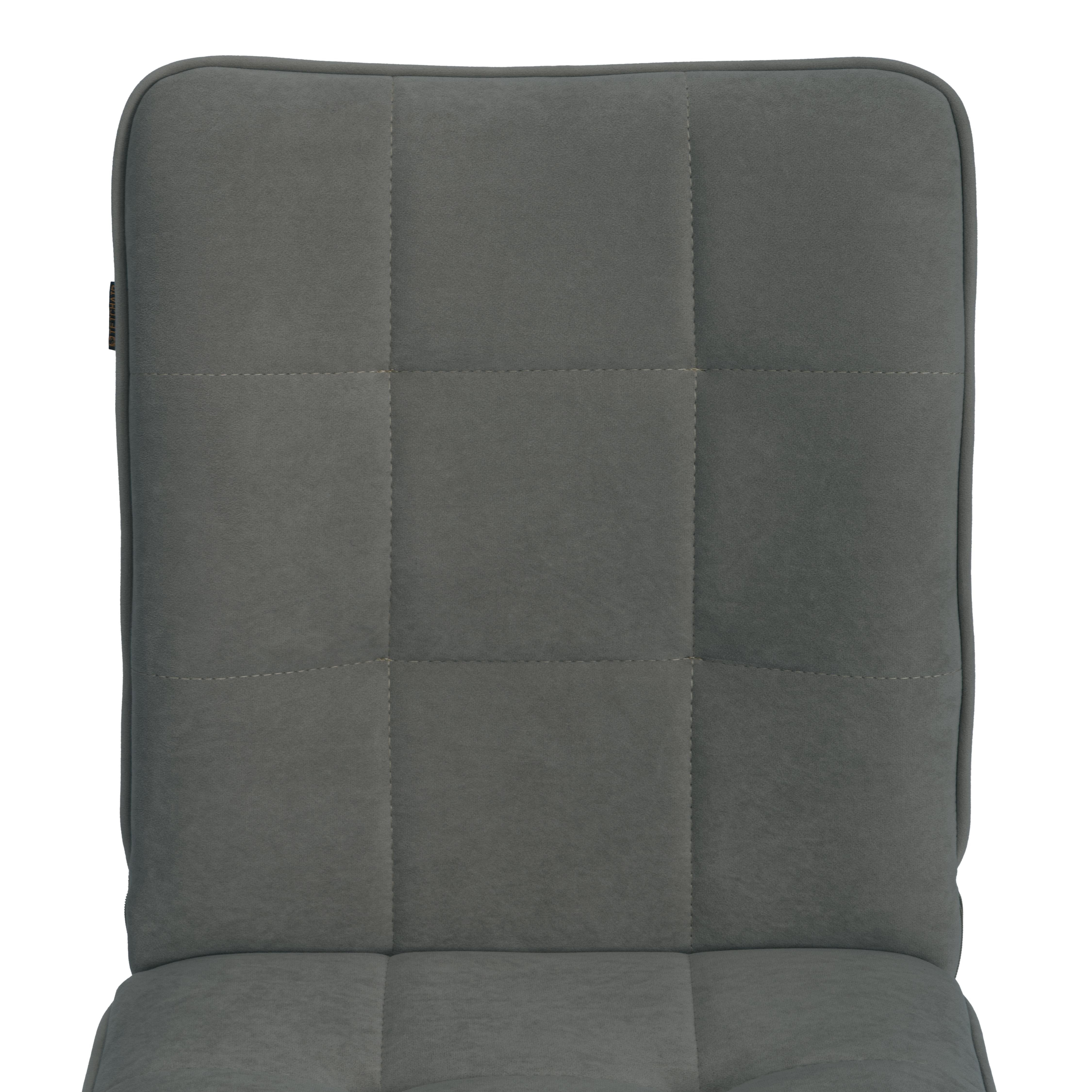 Компьютерное кресло TETCHAIR флок серый - фото 14