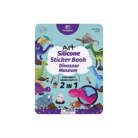 Многоразовые стикеры Динозавры Tookyland lT307