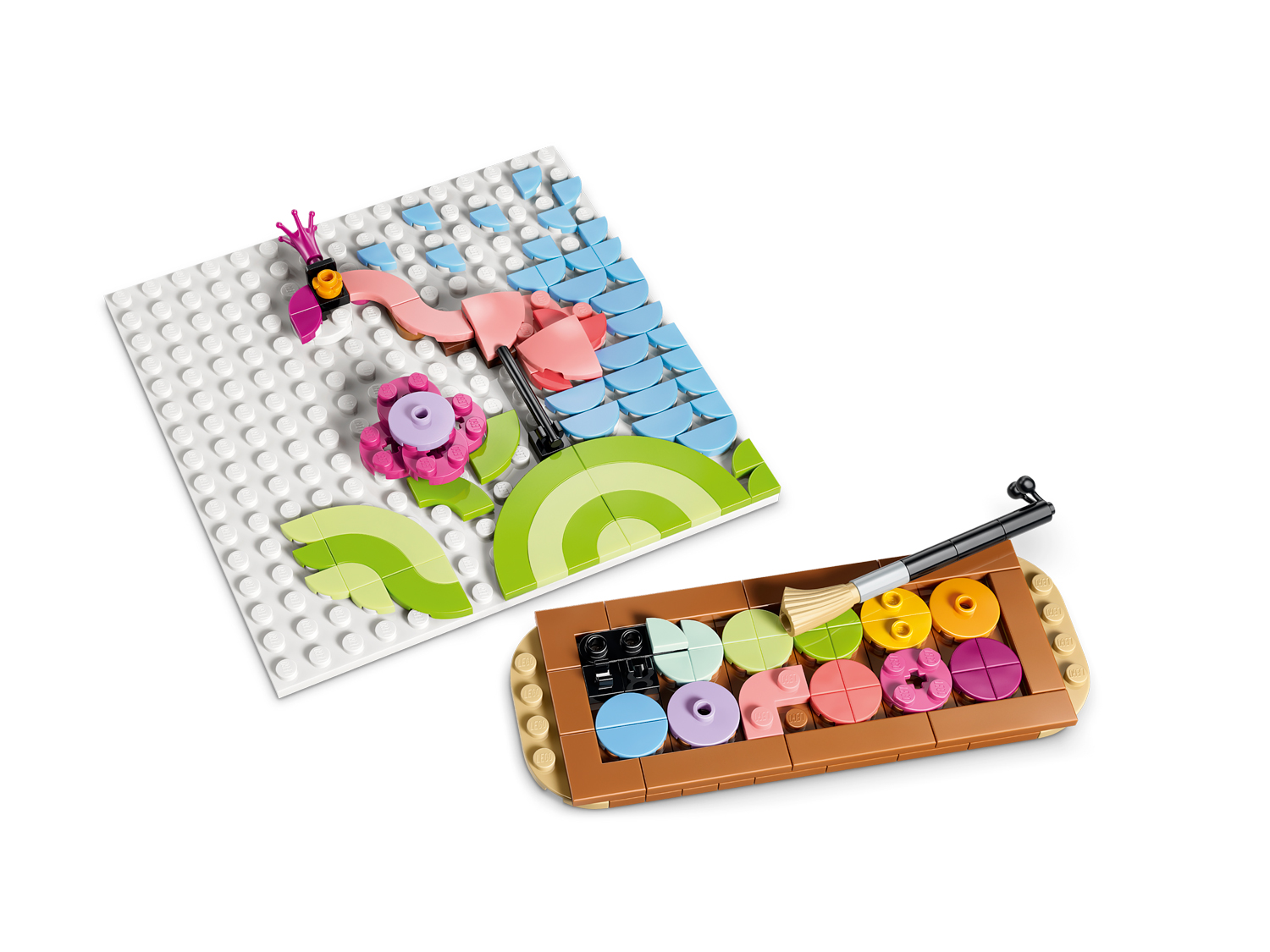 Конструктор LEGO Creator Цветочная картина 348 дет. - фото 2