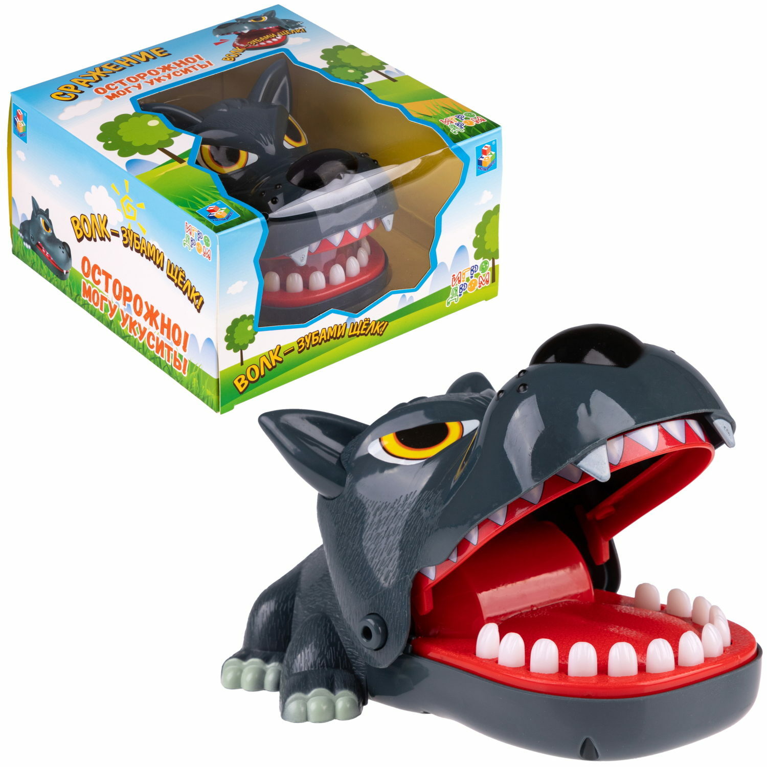 Настольная игра 1TOY Волк-зубами щёлк - фото 10