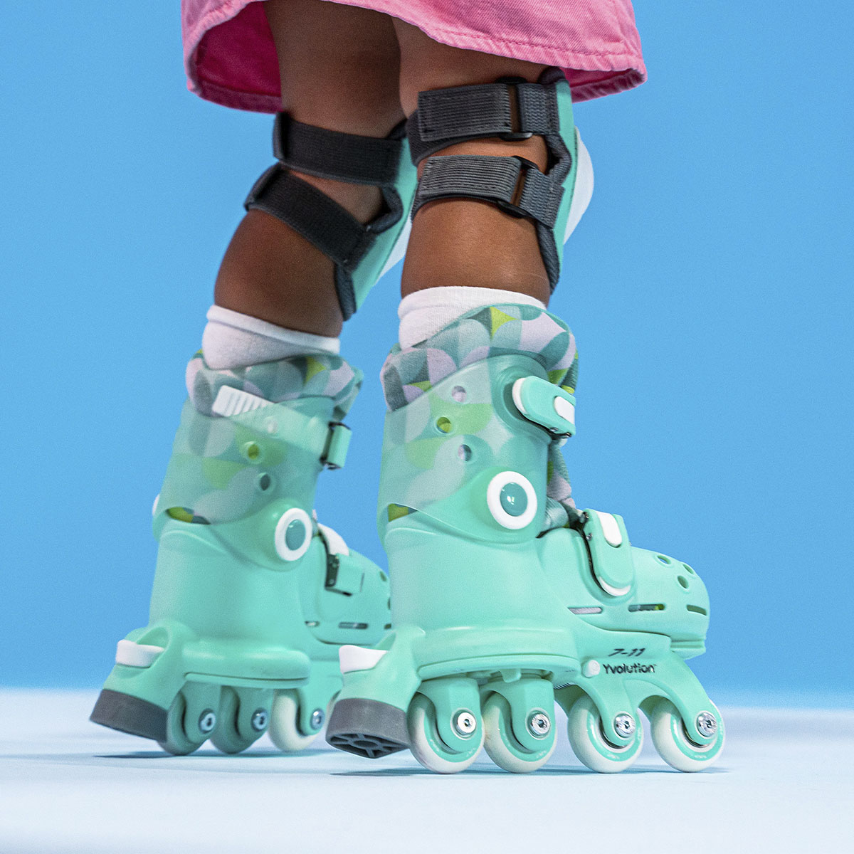 Роликовые коньки Yvolution 25-28 - фото 8