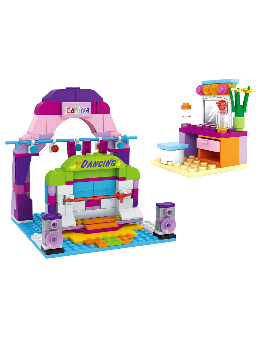 Конструктор KEYIXING Розовая мечта 243 дет. - фото 4