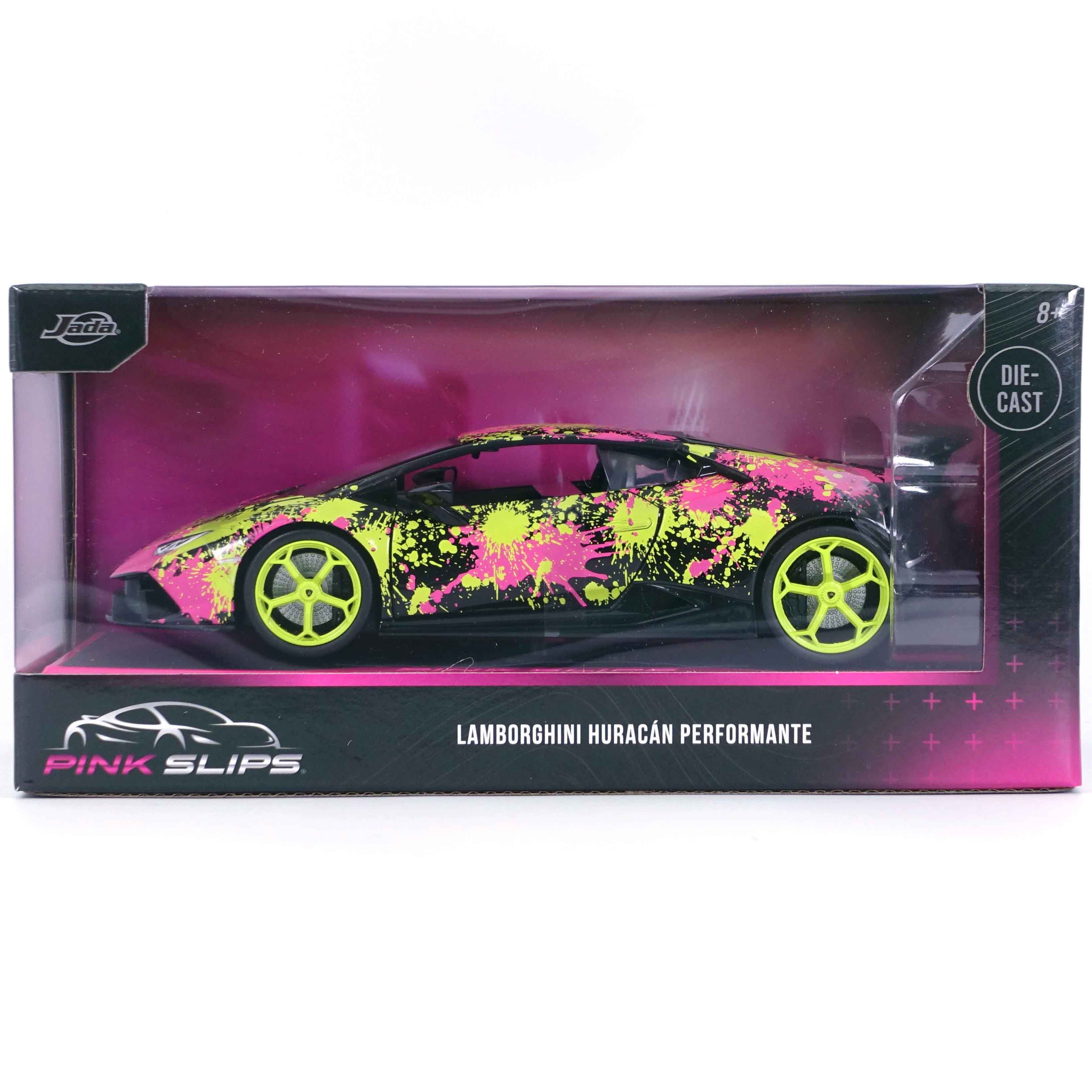 Автомобиль Jada Lamborghini Huracan Performante Pink Slips 1:24 ТоуR345 - фото 2