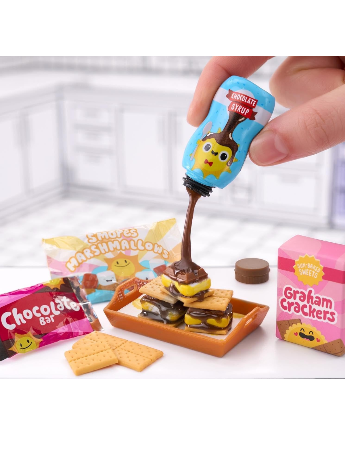 Игровой набор MGAs MiniVerse Series 3 Food Cafe мини-еда - фото 6