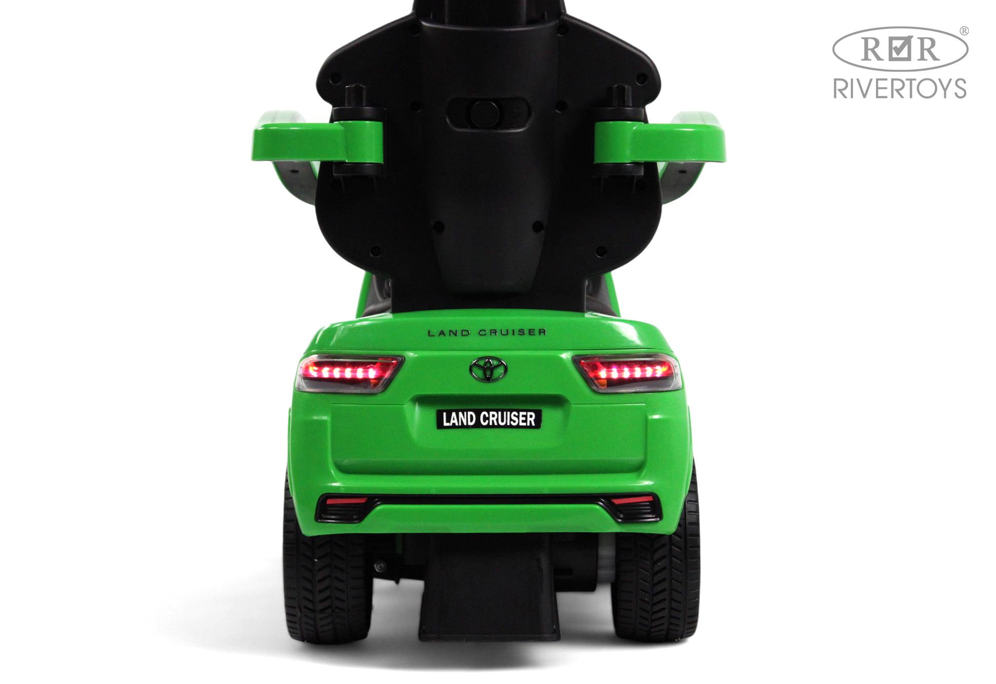 Каталка RIVERTOYS Z002ZZ-B-GREEN зеленый - фото 3