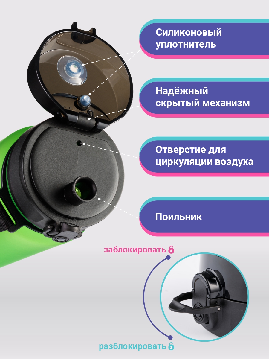 Бутылка UZSPACE 350 мл - фото 5