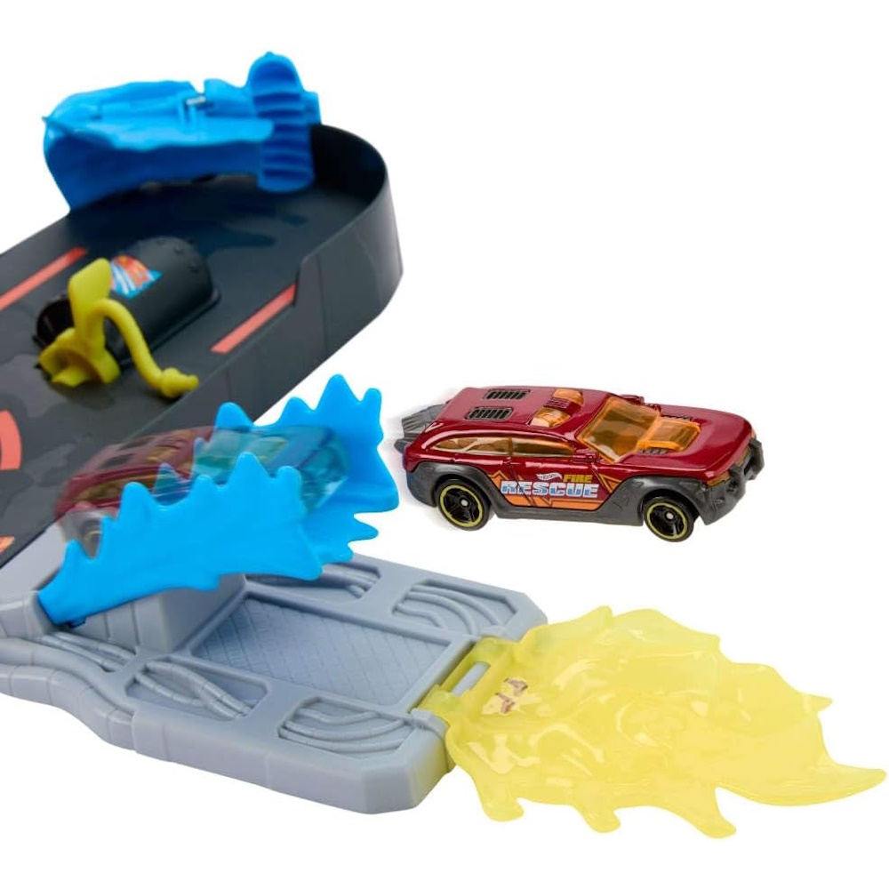 Трек Hot Wheels City супер пожарная станция JHL95 - фото 3