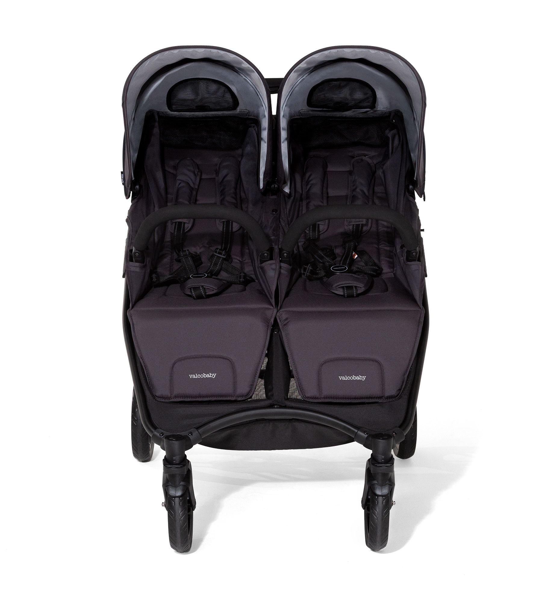 Коляска прогулочная для двойни Valco baby Snap Duo серый - фото 18