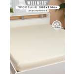 Простыня Wellness Крем 200 x 214 см 1 шт.