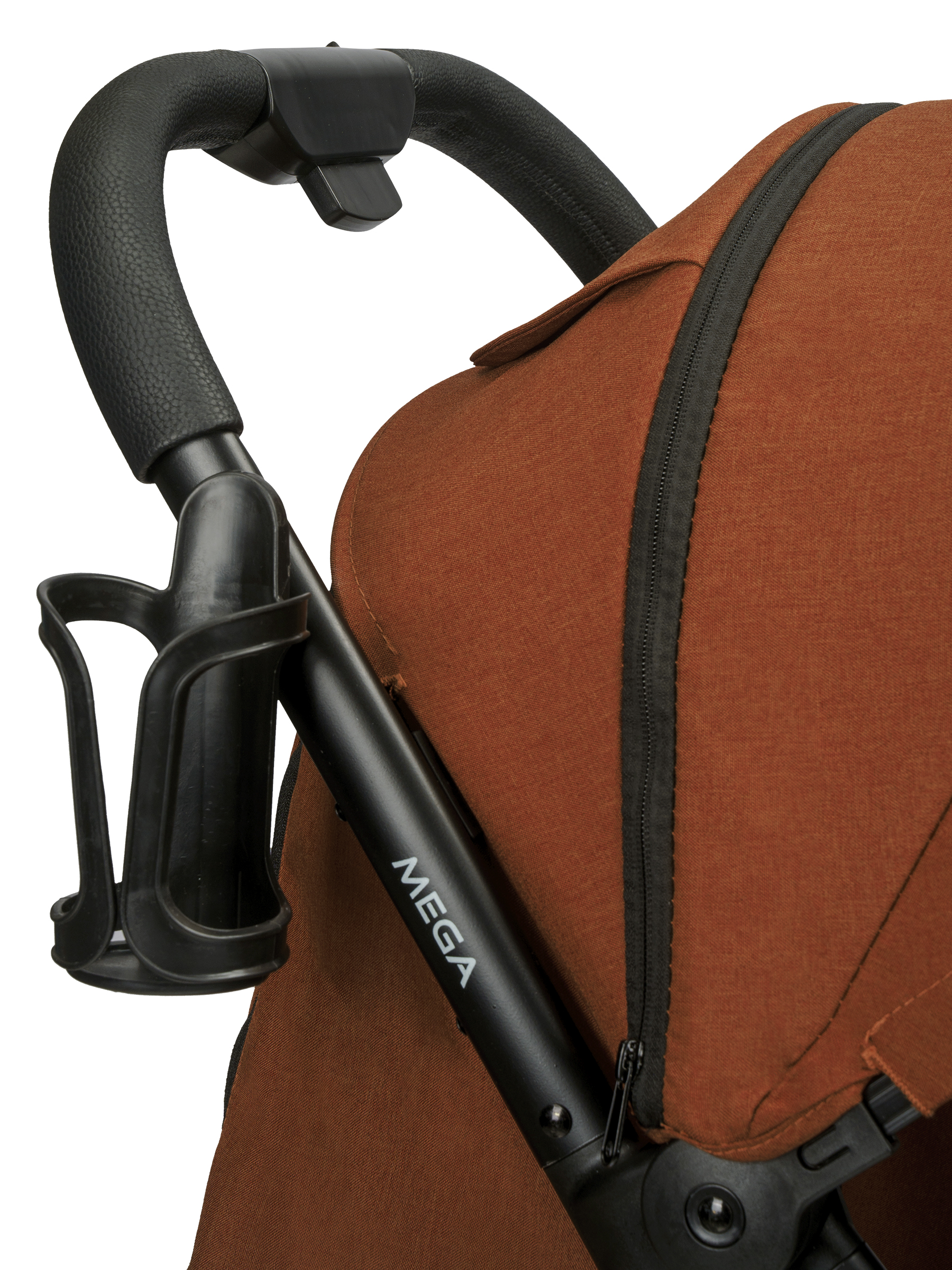 Коляска прогулочная Indigo Mega терракот - фото 18